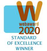 2020 WMA Web Award Winner for Standard of Excellence in Web Design