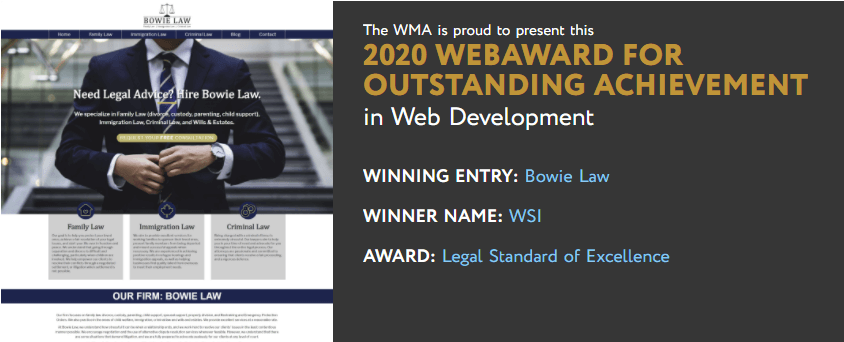 Edmonton Agency Wins WMA Award for Outstanding Achievement in Web Development
